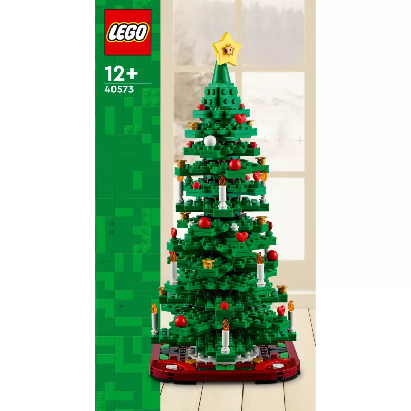 LEGO Ziemassvētku eglītes komplekts 40573 – sezonas dekoratīvais modelis, dekoratīva mini būve