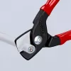 Kabeļu grieznes Knipex 95 11 160 — 160 mm griešanas jauda, ergonomiski rokturi