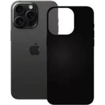 PEDEA Soft TPU vāciņš priekš Apple iPhone 16 Pro Max -Melns (50160998)