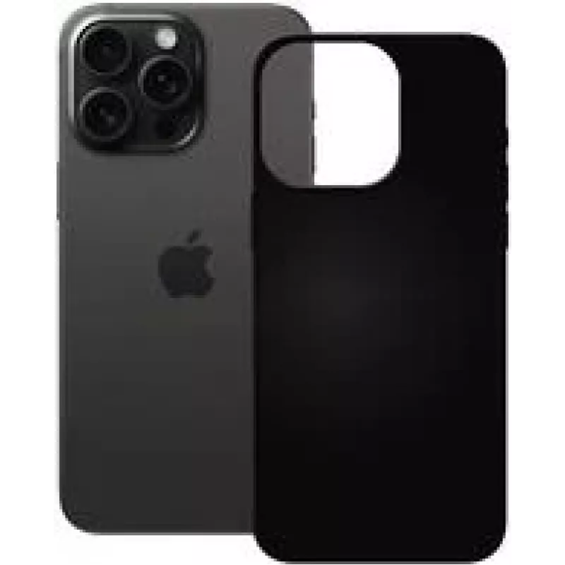 PEDEA Soft TPU vāciņš priekš Apple iPhone 16 Pro Max -Melns (50160998)