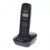 DECT telefons Panasonic KX-TG1611, melns, 1,9 GHz, 1,25 collu displejs, līdz 15 h sarunu laiks, 50 kontaktu tālruņu grāmata