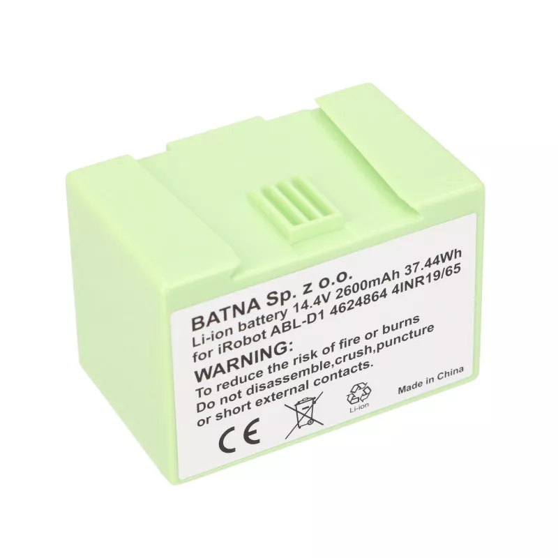 Roomba | Akumulators, uzlādējams akumulators putekļsūcējam | E5 E6 I7 14.4V 2600mAh