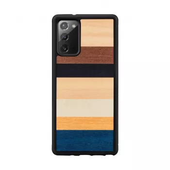 Telefona vāciņš Man and Wood Samsung Galaxy Note 20 — melns