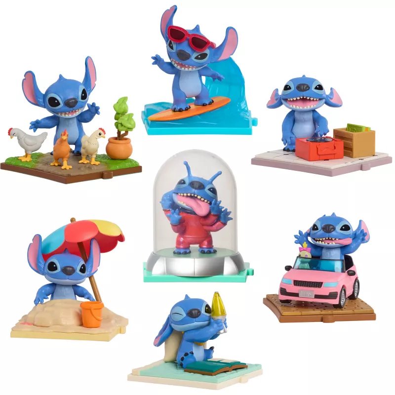 Stitch Movie Time Blind Boxes, rotaļu figūriņa, jaukts sortiments, viena figūriņa