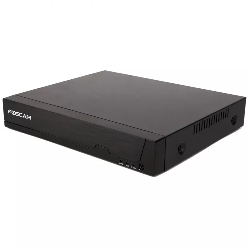 Tīkla videoierakstītājs FOSCAM FN9108HE 8 kanālu 5MP POE NVR Melns