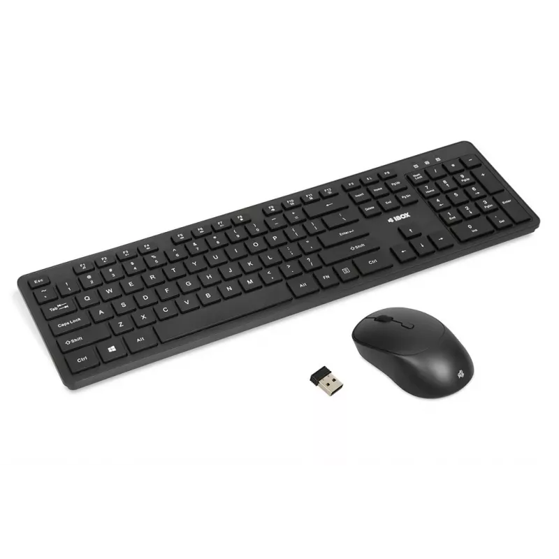 Bezvadu tastatūras un peles komplekts iBOX Workstation Pro Kit