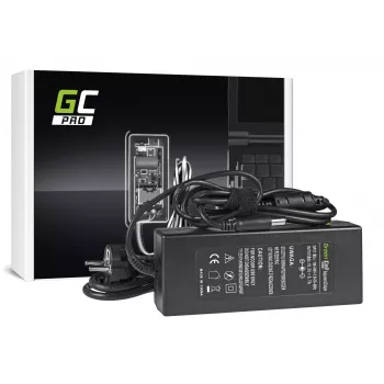 Strāvas adapteris zaļa Cell AD35P 130 W maiņstrāvas-līdzstrāvas 19,5 V 6,7 A klēpjdatoriem, iekštelpām, melns