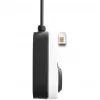Lādētājs Gemini 2.0, 11 kW (16A 3-fāžu), Wallbox balts/melns, bez kabeļa, 4G/LTE