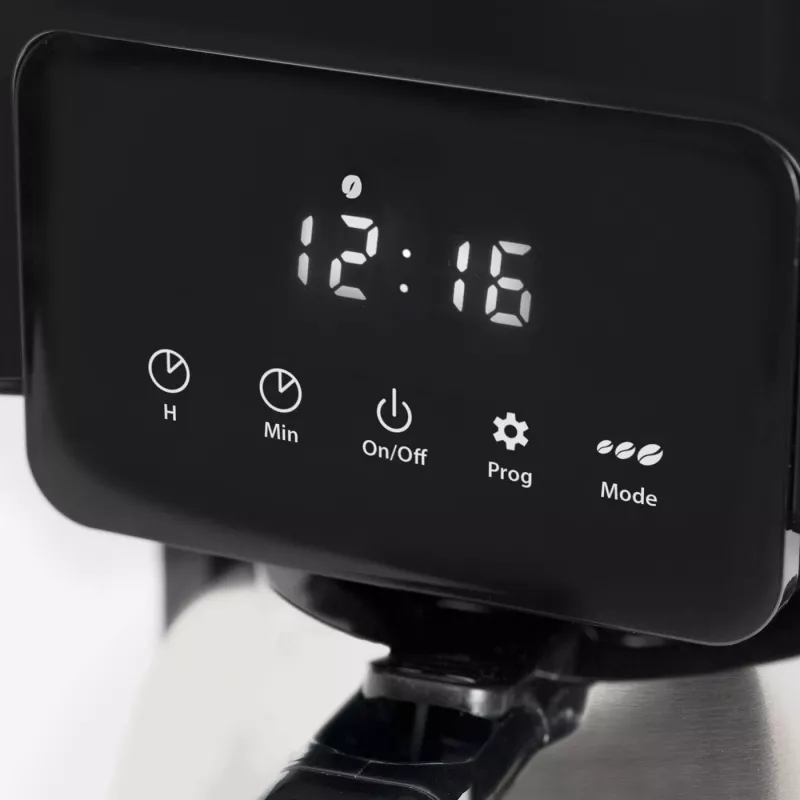 Caso | Kafijas automāts ar diviem izolētiem krūzēm | Taste & Style Duo Thermo | Pilienu | 800 W | Melns/Nerūsējošais tērauds