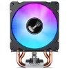 CPU dzesētājs Jonsbo CR-1400 E Melns ar 140 mm ventilatoru, gaisa dzesētājs procesoriem
