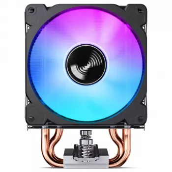 CPU dzesētājs Jonsbo CR-1400 E Melns ar 140 mm ventilatoru, gaisa dzesētājs procesoriem