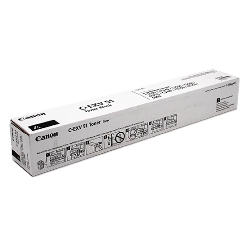 Canon C-EXV 51 tonera kasetne 1 gab. oriģināla melna