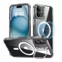 Telefona maciņš ESR Classic Hybrid iPhone 16 Plus — caurspīdīgs ar integrētu statīvu