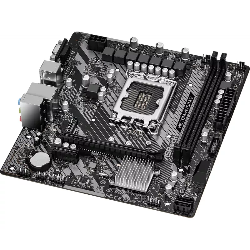 ASRock H610M-HVS/M.2 R2.0 DDR4 LGA1700 Micro-ATX mātesplate