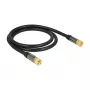 Koaksiālais kabelis RG-6/U 1 m DeLOCK 88918