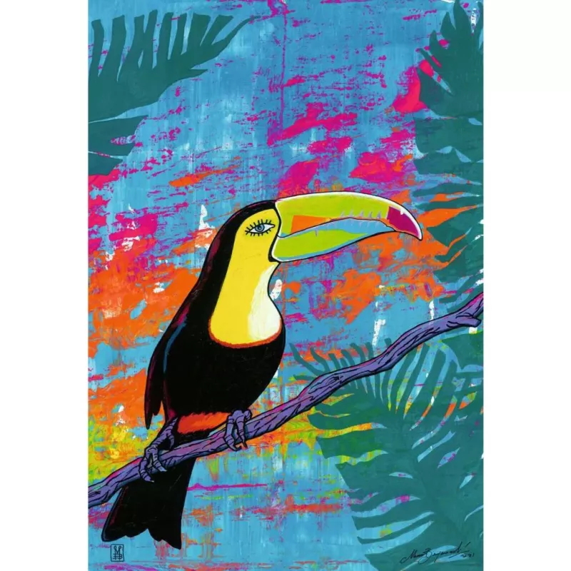 Ravensburger Puzzle Moment — Magic Toucan 300 gabalu puzle, pieaugušajiem/vidējiem prasmju līmeņiem