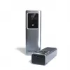 PATONA Platinum Powerbank Luxury One PD100 | 20000mAh | PD 100W | USB-C + USB-A Sudrabs, Melns