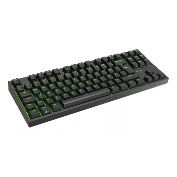 GENESIS Thor 404 TKL tastatūra Spēļu USB QWERTZ Vācu Melna