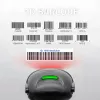 Qoltec 1D lāzera svītrkodu lasītājs | USB | Melns