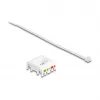 DeLOCK Keystone Module RJ45 spraudnis uz LSA Cat.6A plāns bez instrumentiem