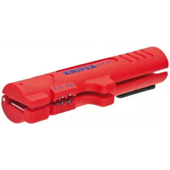 Knipex 16 64 125 SB kabeļu noņēmējs sarkans
