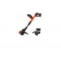 Melns & Decker BCST918D1-QW krūmgriezis/stīgu trimmeris 28 cm Akumulators Melns, Oranžs