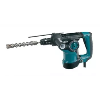 Rotējošais āmurs Makita HR2811FT — 800 W, 2,9 J trieciena enerģija, 1100 apgr./min, 4500 sit./min