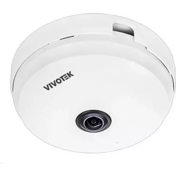 Tīkla kamera Vivotek FE9180-H-V2 5MP iekštelpu zivsacs kupolveida – 5 MP izšķirtspēja, 360° skats iekštelpās