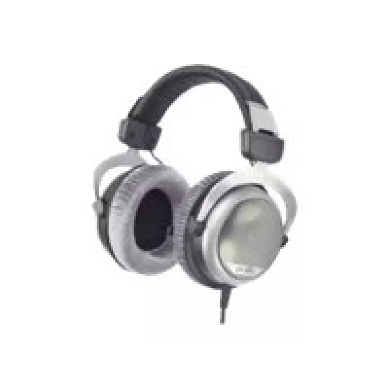 Austiņas Beyerdynamic DT 880 vadu puspārvades stereo uz auss melnas sudrabotas
