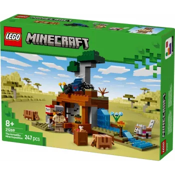 LEGO MINECRAFT 21269 Armadillo raktuvju ekspedīcija