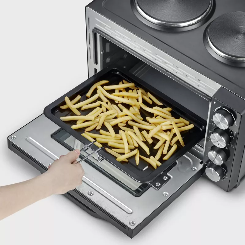 Tosteris-krāsniņa Severin TO 2074 30L 2500W Melna Grilēšana