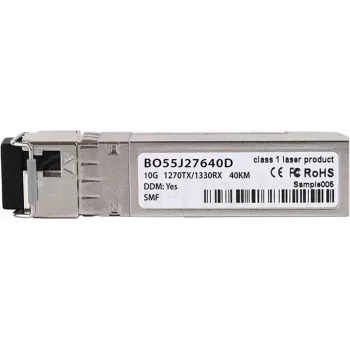 SFP+ optiskais raiduztvērējs CBO SFP-10G-BX-U-40KM-MT-BO 10 Gbps, vienmoda LC, 40 km, BiDi