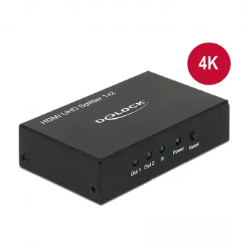 Video sadalītājs DeLOCK 18682 HDMI 2x HDMI