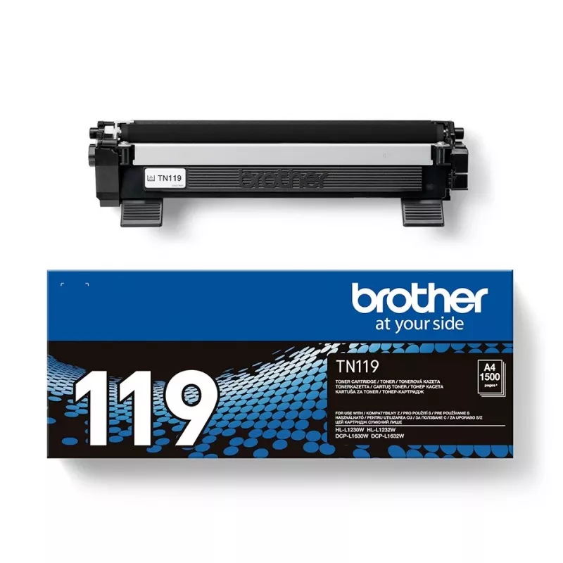 Brother TN119=TN-119 tonera kasete 1 gab. Oriģināls melns