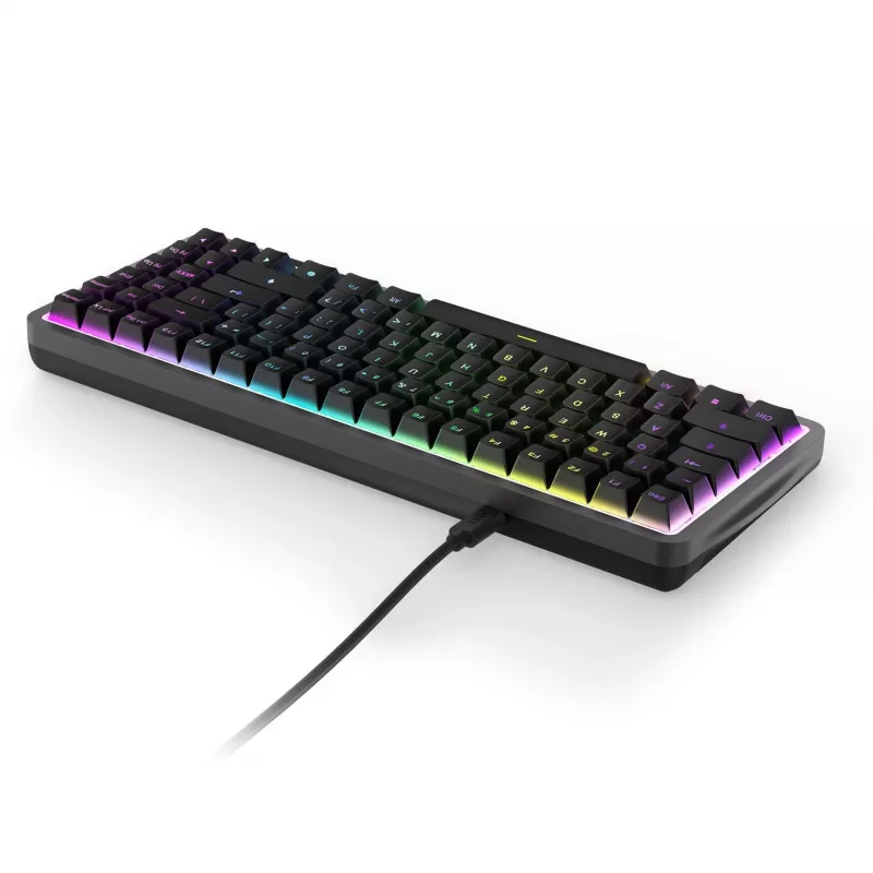 FUNCTION Elite MiniTKL, spēļu tastatūra melna, DE izkārtojums, NZXT Swift