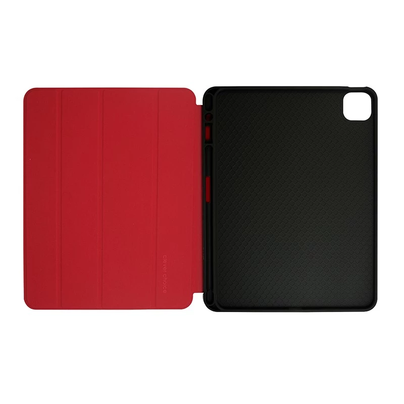 Folio vāciņš Crong Flexfolio 27,7 cm (10,9 collas) iPad 11 Pro Air sarkans