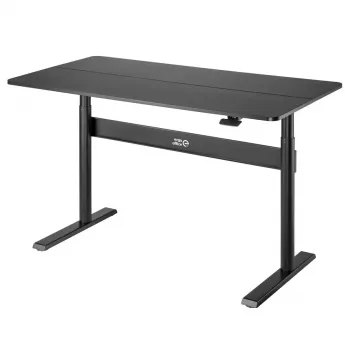 Ergo biroja galds ar virsmu, gāzes atsperes mehānisms, regulējams augstums, darbam stāvot un sēžot, maks. augstums 115 cm, ER