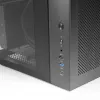 PC Midi Tower Case TACENS Mars Gaming MC-INFINIOLITE, Melns, Rūdīts stikls, atbalsta ATX/Micro-ATX/Mini-ITX, 120 mm ventilatori