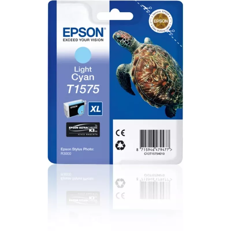 Kārtridžs Epson T1575 Gaiši zils
