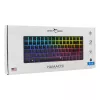 Mehāniskā tastatūra White Shark GK-005121 ar RGB apgaismojumu un Blue slēdžiem
