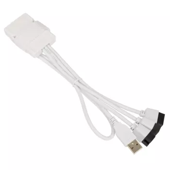 USB centrmezgls Lian Li PW-U2TPAW Type A Male 1 pret 3 IDC 9 pin