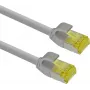 Helos komutācijas kabelis Cat.6a TPE Ultraplāns AWG 28/7 pelēks 2.0 m