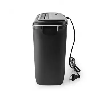 Nedis PASH120BKA4 papīra smalcinātājs, sloksnes smalcināšana, 22 cm, melns