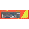 Bezvadu tastatūra CANYON HKB-W03 pelēka — kompakts dizains, darbināma ar AAA bateriju, modelis CNS-HKBW03DG