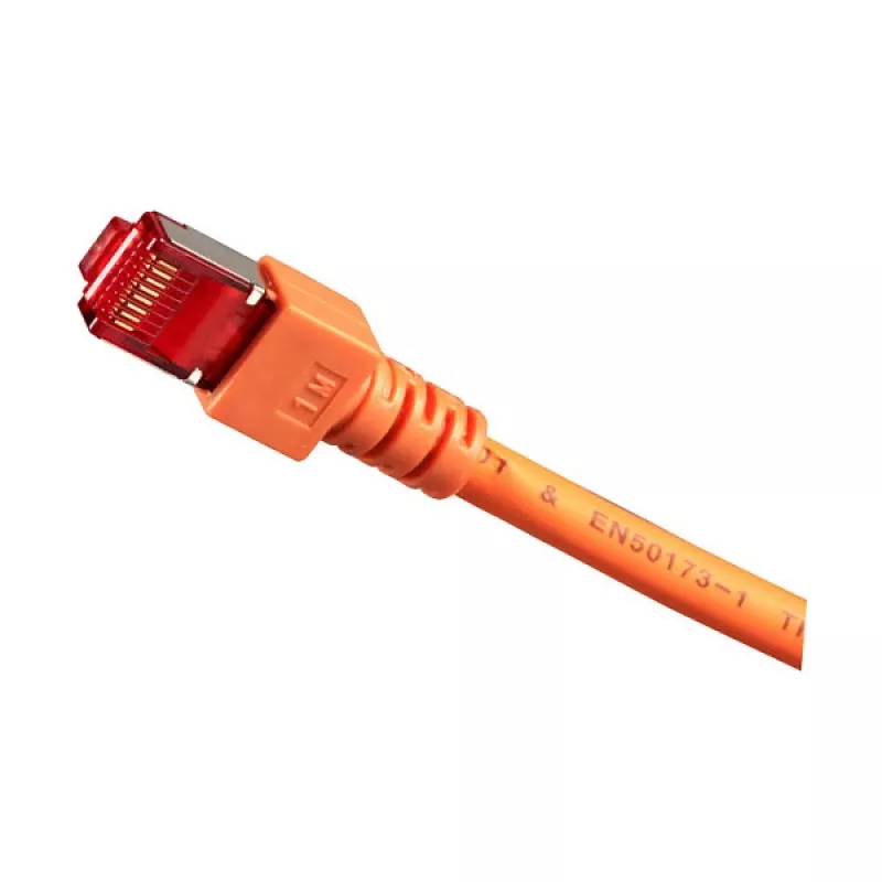 EFB-Elektronik RJ45 komutācijas kabelis Cat.6 S/FTP LSZH oranžs 0,25m Ražotājs: EFB Elektronik (K5516.0,25)