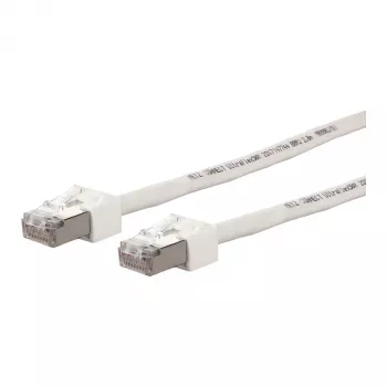 Metz Connect ielāpu vads Cat.6 Ultraflex500 VoIP AWG 26 5,0 m balts