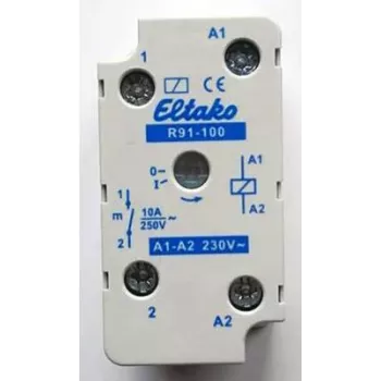 R91-100-230V - Pārslēgšanas relejs - 1 normāli atvērts kontakts 230V (91100430)