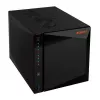 Asustor AS5404T NAS/krātuves serveris Intel® Celeron® N5105 4 GB DDR4 0 TB ADM Melns
