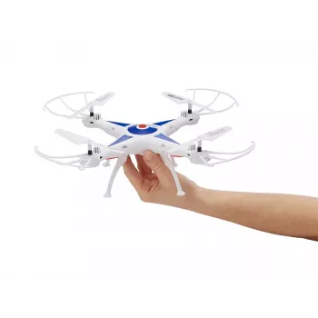 Revell GO STUNT 4 rotoru kvadrokopters 380 mAh zils, balts