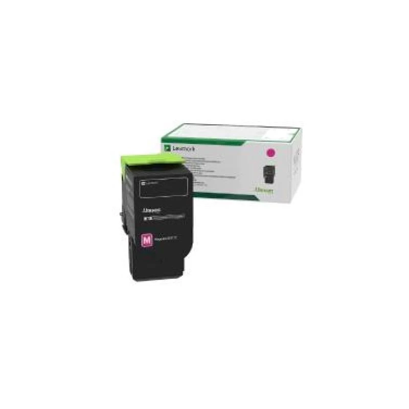 Lexmark 78C2XM0 toneru komplekts fuksīna krāsā, īpaši lielas ietilpības, Return Program